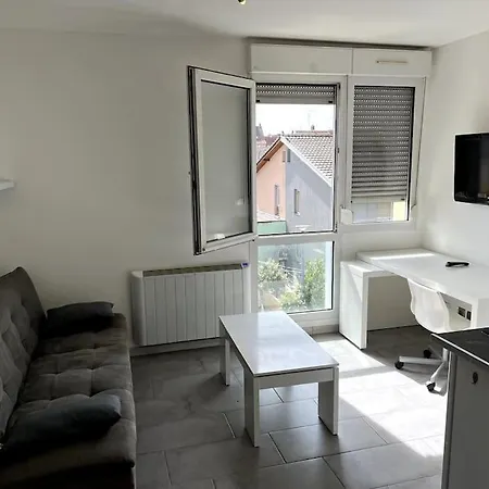 Apartment Studio Equipe En Plein Centre De Mulhouse